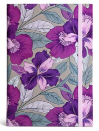 FS-0037 MOR ÇİÇEK DEFTER - Thumbnail