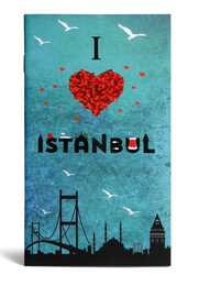 4nio - KW-0001 I LOVE İSTANBUL NOT DEFTER