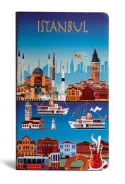 4nio - KW-0001 İSTANBUL MANZARA NOT DEFTER