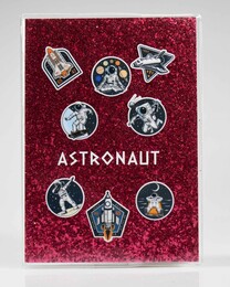 NIO-0004 FUŞYA ASTRONOT SİMLİ DEFTER - Thumbnail