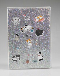 NIO-0004 GRİ KEDİ SİMLİ DEFTER - Thumbnail