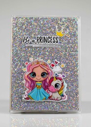 NIO-0004 GRİ PRENSES SİMLİ DEFTER - Thumbnail