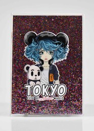 NIO-0004 KOYU PEMBE TOKYO SİMLİ DEFTER - Thumbnail