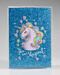 NIO-0004 MAVİ MAGICAL SİMLİ DEFTER - Thumbnail