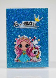 NIO-0004 MAVİ PRENSES SİMLİ DEFTER - Thumbnail