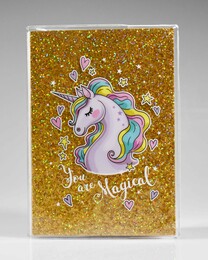 NIO-0004 SARI MAGICAL SİMLİ DEFTER - Thumbnail
