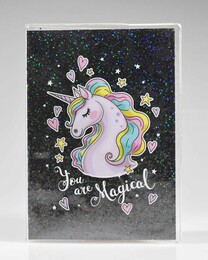 NIO-0004 SİYAH MAGICAL SİMLİ DEFTER - Thumbnail