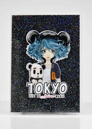 NIO-0004 SİYAH TOKYO SİMLİ DEFTER - Thumbnail