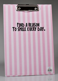 4nio - NIO-0005 PEMBE ÇİZGİLİ SEKRETERLİK