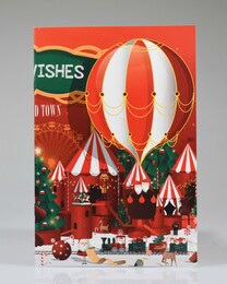 NIO-0006 KIRMIZI BALON YILBAŞI DEFTER - Thumbnail