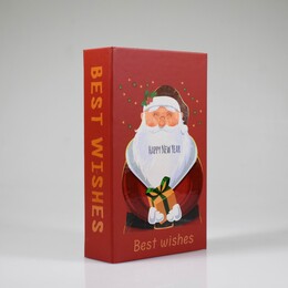 4nio - NIO-0014 KIRMIZI NOEL BABA KİTAP KUTU 4nio - NIO-0014 KIRMIZI NOEL BABA KİTAP KUTU
