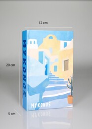 4nio - NIO-0014 MYKONOS KİTAP KUTU 4nio - NIO-0014 MYKONOS KİTAP KUTU