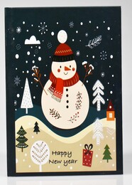 4nio - NIO-0024 LACİVERT KARDAN ADAM DEFTER