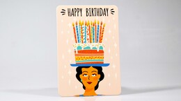 4nio - NIO-0025 PASTA KAFA HAPPY BIRTHDAY KARPOSTAL