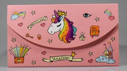 NIO-0029 UNICORN BÜYÜK ZARF DEFTER - Thumbnail