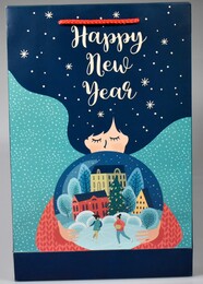 4nio - NIO-0030 KAR KÜRESİ KARTON POŞET