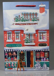 4nio - NIO-0030 NOEL DÜKKAN 2 KARTON POŞET