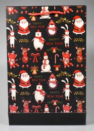 4nio - NIO-0030 YILBAŞI HAYVAN FİGÜRLÜ KARTON POŞET