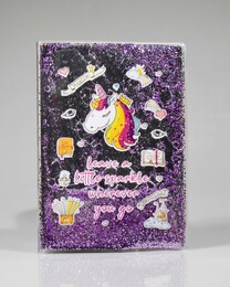 NIO-0031 KLASİK UNICORN SİMLİ SULU DEFTER - Thumbnail