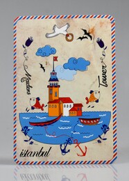 4nio - NIO-0039 İSTANBUL 5 KARPOSTAL