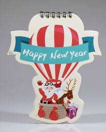 4nio - NIO-0041 BALON ŞEKİLLİ YILBAŞI NOT DEFTER