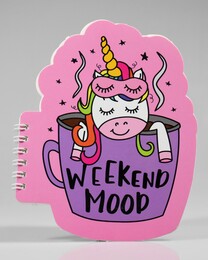 4nio - NIO-0041 BARDAKTA UNICORN ŞEKİLLİ DEFTER