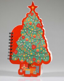 4nio - NIO-0041 ÇAM AĞACI ŞEKİLLİ YILBAŞI NOT DEFTER