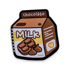 4nio - NIO-0041 ÇİKOLATALI SÜT ŞEKİLLİ DEFTER