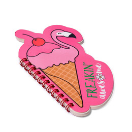 4nio - NIO-0041 KÜLAHDA FLAMİNGO ŞEKİLLİ DEFTER