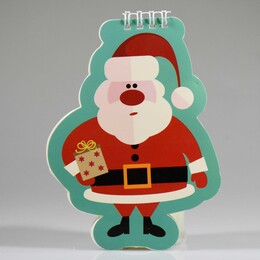 4nio - NIO-0041 NOEL BABA ŞEKİLLİ NOT DEFTER