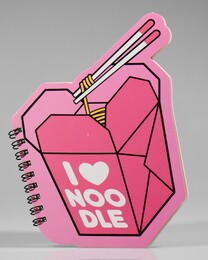 4nio - NIO-0041 NOODLE ŞEKİLLİ DEFTER