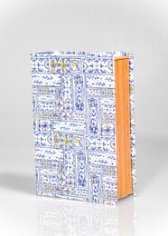 4nio - NIO-0042 MAVİ ÇİNİ KÜÇÜK KUTU