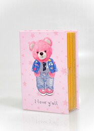 4nio - NIO-0042 PEMBE AYI KÜÇÜK KUTU