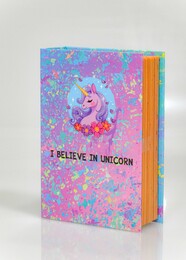 4nio - NIO-0042 ÇİÇEKLİ UNICORN KÜÇÜK KUTU