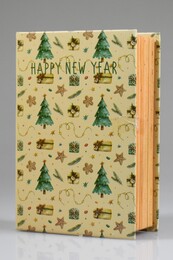 4nio - NIO-0043 BEJ ÇAM AĞAÇ KÜÇÜK KUTU