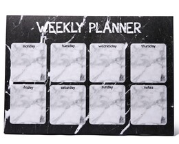 4nio - NIO-0043 SİYAH MERMER PLANLAYICI