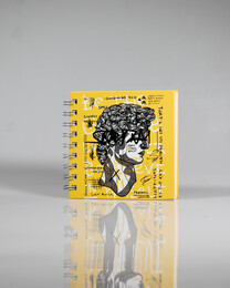 NIO-0044 GRAFİTİ MİNİ SPİRAL DEFTER - Thumbnail