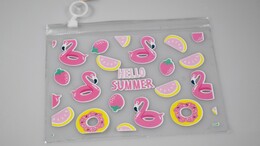 4nio - NIO-0053 FLAMİNGO ŞEFFAF ÇANTA