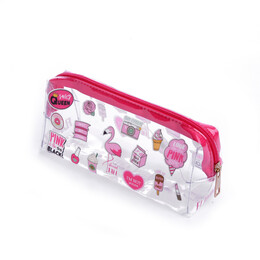 4nio - NIO-0055 PINK ŞEFFAF KALEMLİK 4nio - NIO-0055 PINK ŞEFFAF KALEMLİK