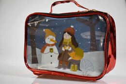 4nio - NIO-0058 KARDAN ADAM ŞEFFAF ÇANTA