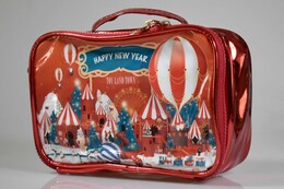 4nio - NIO-0058 KIRMIZI BALON ŞEFFAF ÇANTA