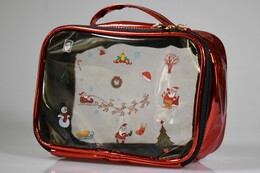 4nio - NIO-0058 YILBAŞI GEYİK ŞEFFAF ÇANTA