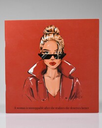 NIO-0070 KIRMIZI CEKETLİ DEFTER - Thumbnail