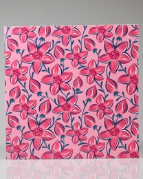 NIO-0070 PEMBE ÇİÇEK DEFTER - Thumbnail