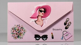 4nio - NIO-0071 PEMBE ŞAPKALI ORTA ZARF DEFTER