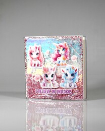 NIO-0077 MİNİ UNICORN SİMLİ SULU DEFTER - Thumbnail