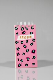 NIO-0104 PEMBE LEOPAR MİNİ SPİRAL DEFTER - Thumbnail