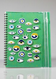 4nio - NIO-0105 NAZAR ÇANTALI SPİRAL DEFTER