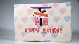 4nio - NIO-0107 HAPPY BIRTHDAY YATAY KARTON POŞET