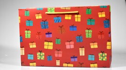 4nio - NIO-0107 HEDİYE KUTULU YATAY KARTON POŞET